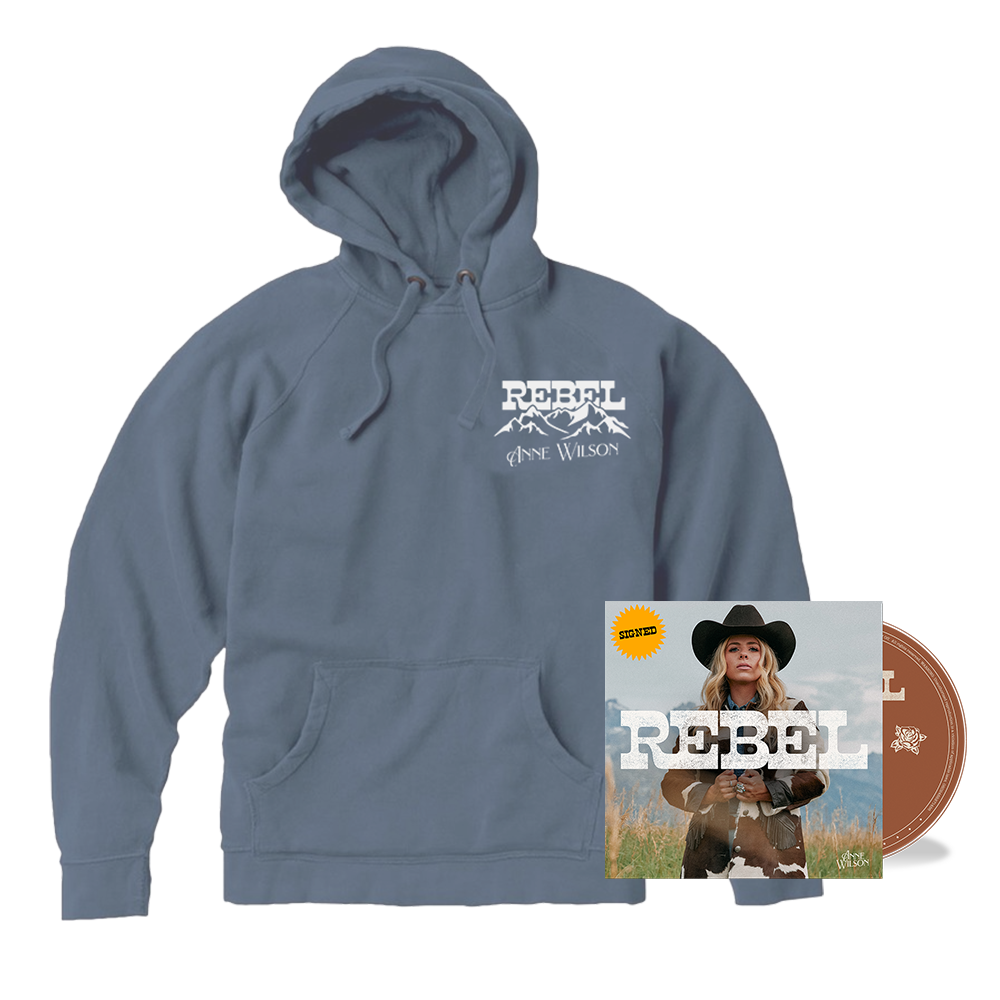 REBEL Hoodie and Signed CD Fan Pack