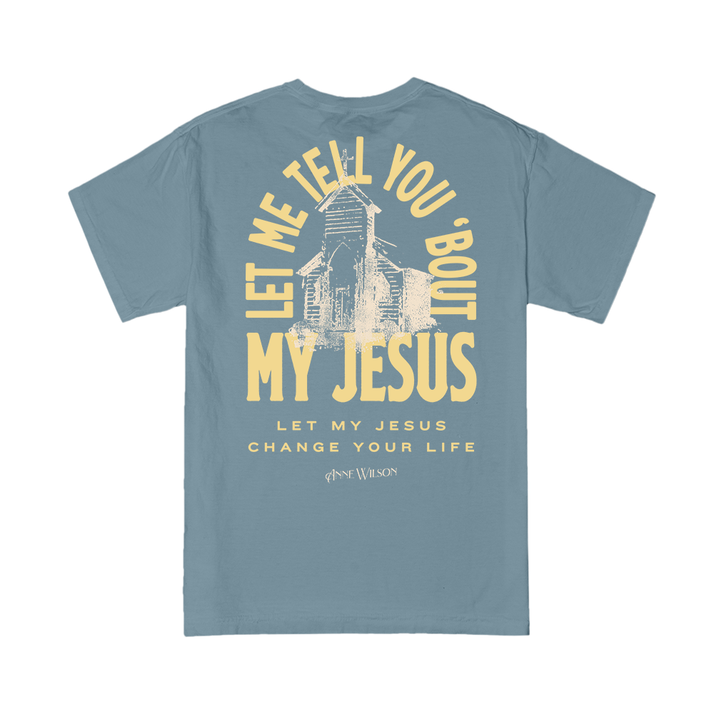 My Jesus Tee (Ice Blue)-1