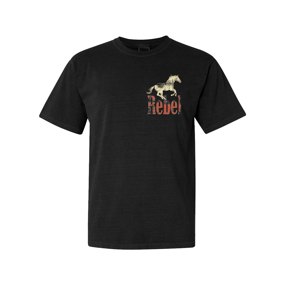 Rebel Horse T-Shirt Front