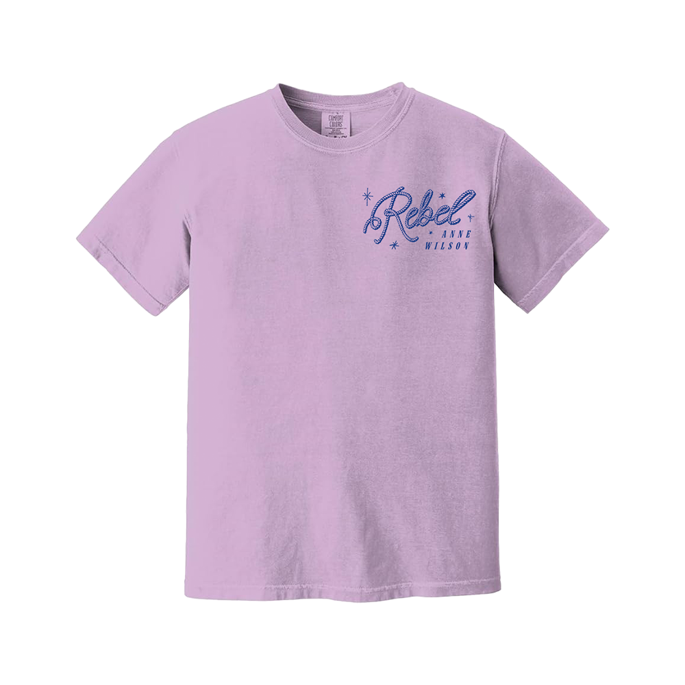 Rebel Violet T-Shirt Front